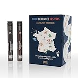 Calendario dell'Avvento Vino de France des Vins Cuvée Privée – 24 Flaconi di degustazione (10 cl) – Cofanetto per la scoperta dei vini francesi, idea regalo amatoriale del vino Made in France