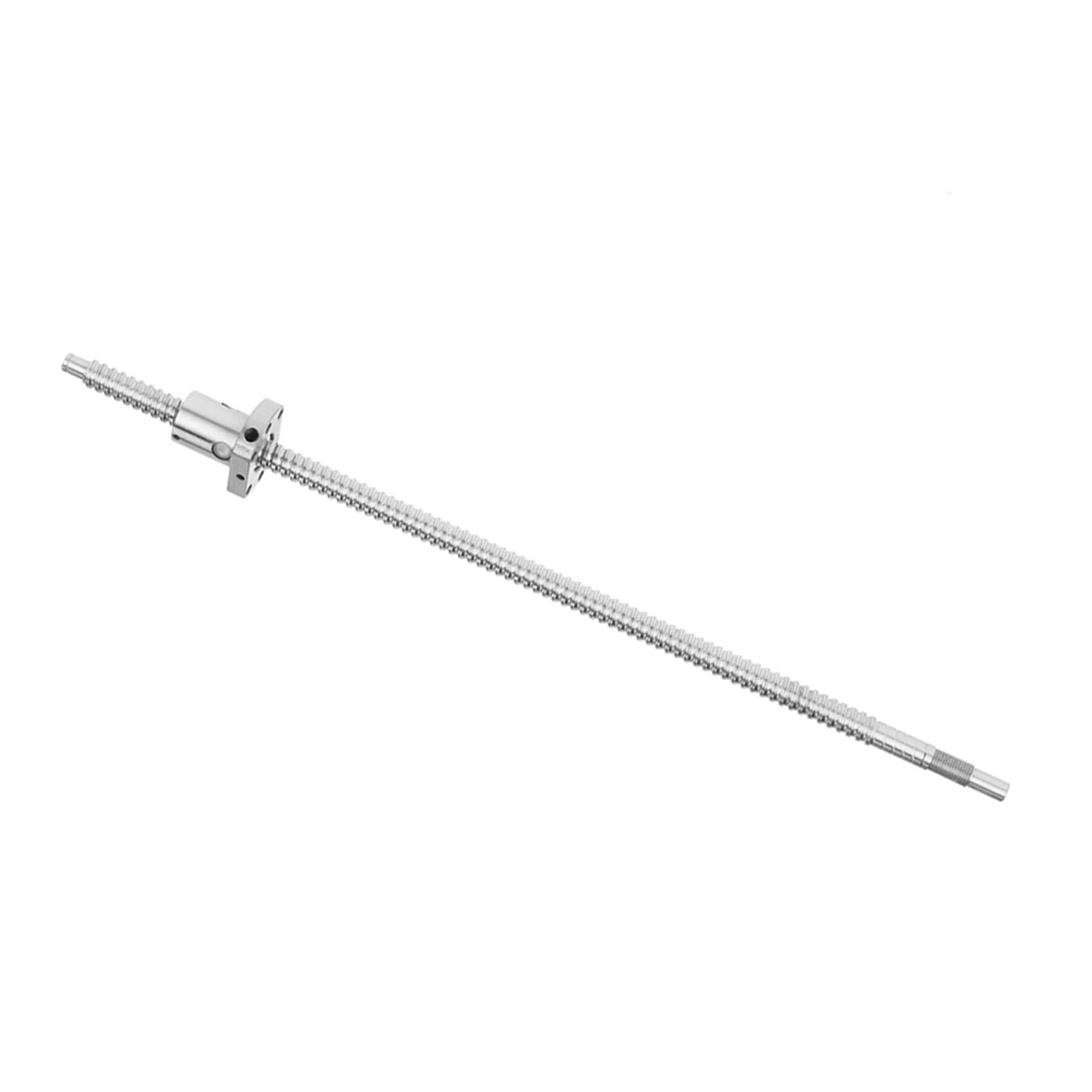 Tornillo De Bola Husillo Rothread 12 Mm 400 Mm Bola Esférica Con Contratuerca Sin Soportes Laterales Para Maquinaria Industrial