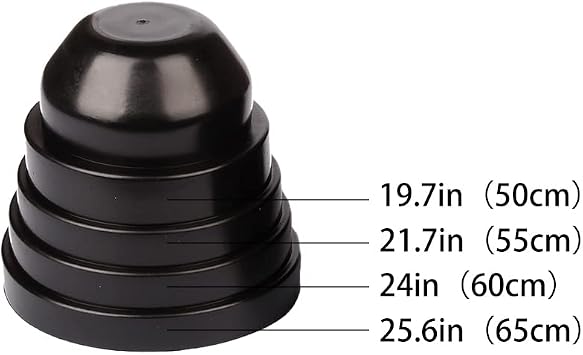 Car LED Headlight Dust Cover Housing Seal Cap 50mm 65mm | for Headlamp Waterproof