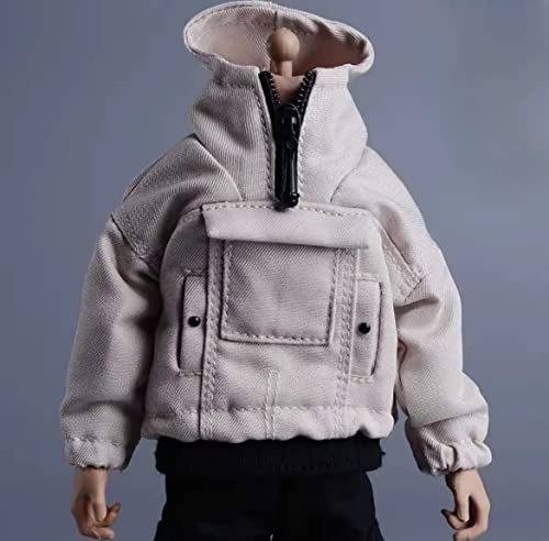 1/12 Scale Action Figure Clothes 6Inch Action Figure Clothing Men's Jacket For 6Inch Male Action Figure Body Doll (Dark) #TOP3