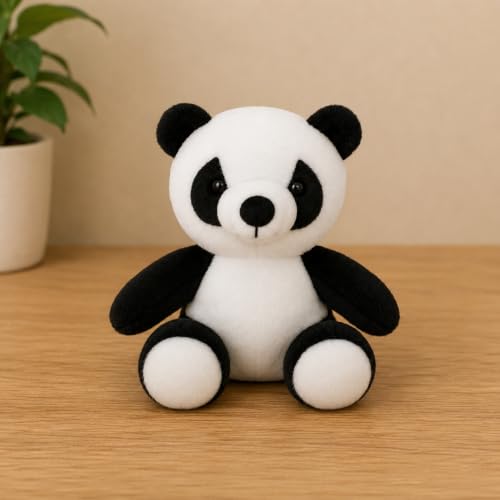 Image of 15cm Panda Plush Soft Toy, Huggable Stuffed Animal