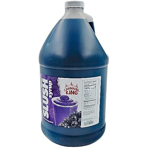 TableTop King 1 Gallon Grape Slushy Syrup Cover