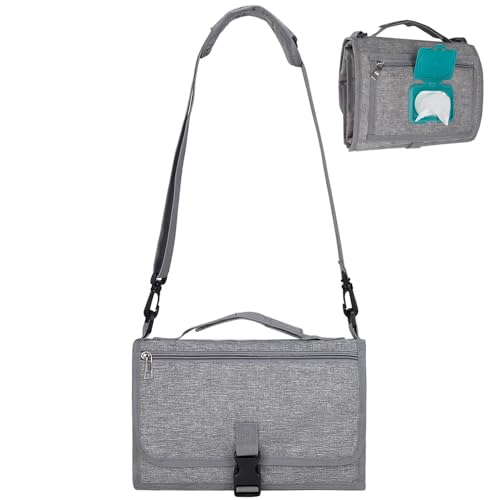 Vibhgtf Tragbare Wickelunterlage für Unterwegs