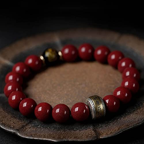 Perles de Bouddha Feng Shui en cinabre, le cadeau spirituel idéal