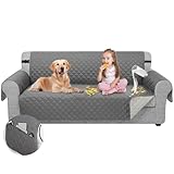 GALASALA Cubre Sillones, Fundas para Sillones Ajustables con Bolsillos Laterales, Forros para Sillones de Sala Impermeable...