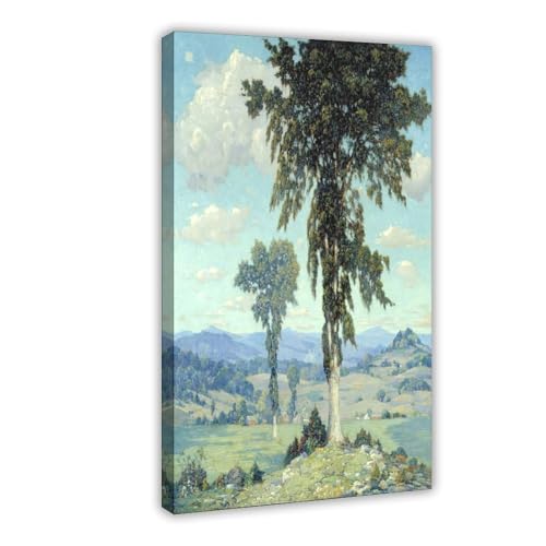 Impressions sur toile Summer Plumes Gustave Cimiotti décoration murale salon 50x75