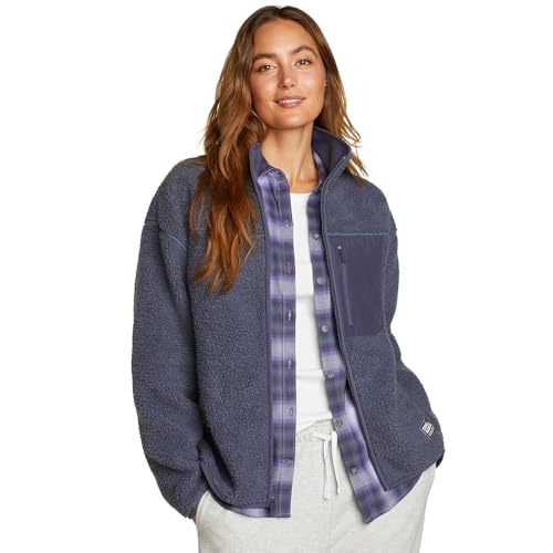 Eddie Bauer Women's Chilali Faux Shearling Fleece Jacket