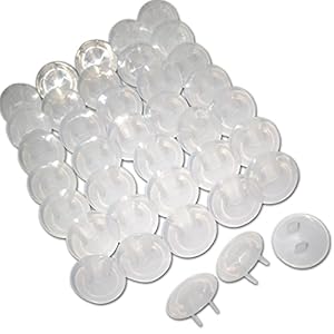 Outlet Covers Child Proofing Clear(30PCS), Outlet Covers Protectors Easy Install and Lightness, Safe & Secure Electric…