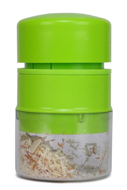 Image of HORNBILLS Dry Fruit & Nut Cutter With Container For Kitchen Manual Cutter Machine Kitchen Gadget Chopper for Badam, Kaju, Walnut, Pista Dry Fruit Crusher Fine Cup Slicer for Home Use & Gifting Purpose