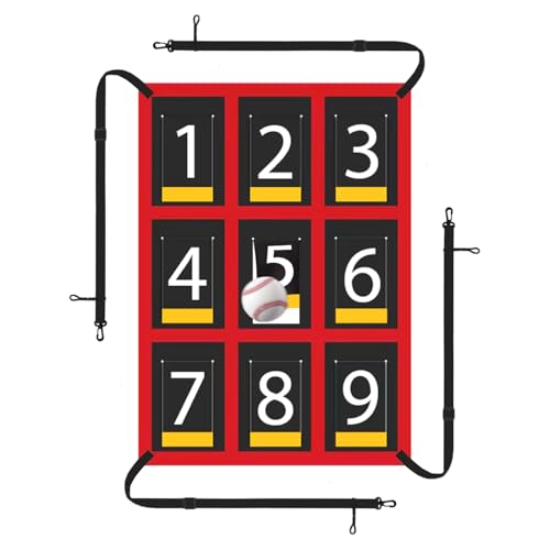 FILOMAX 9-Section Numbered Strike Zone Trainer for Baseball & Softball