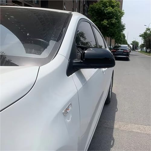 Coque rétroviseur design d'angle démoniaque noir pour KIA RIO 4