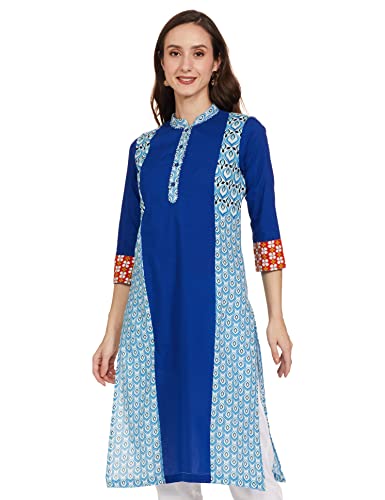 Image of Rain & Rainbow Women's Straight Kurta