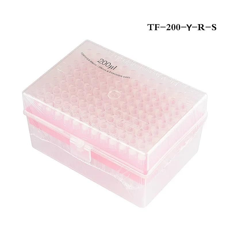 Puntali for pipette sterili privi di RNasi/DNasi - Confezione da 96 for PIPETMAN, BIOHIT, OXFORD BENCHMATE, FINNPIPETTE, AXYPET(200 ul)