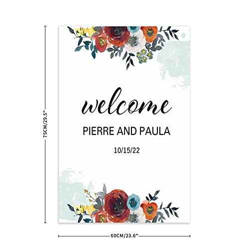 Panneau de mariage en bois de prestige rose éternelle pour réception