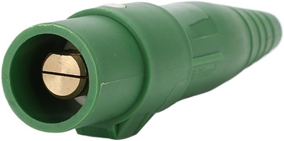 MeLphi Plug and Socket Connector Single core 200A400A high Current Stage Lighting Through Electrical Cabinet Silicon Box (Color : 400A Plug Green GPG400G)