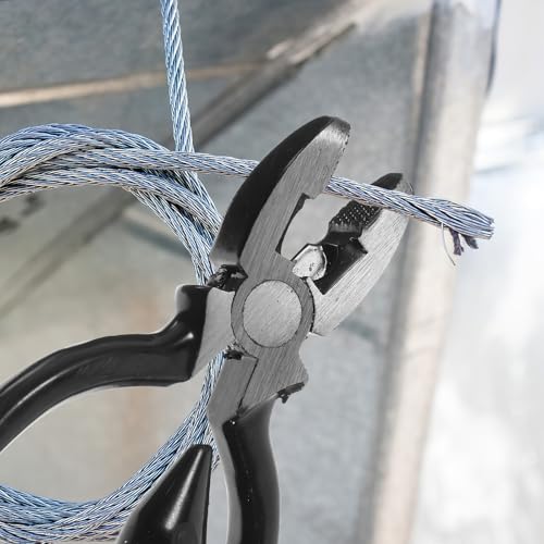Alicates de torsión que evitan el aflojamiento de cables por vibración 7