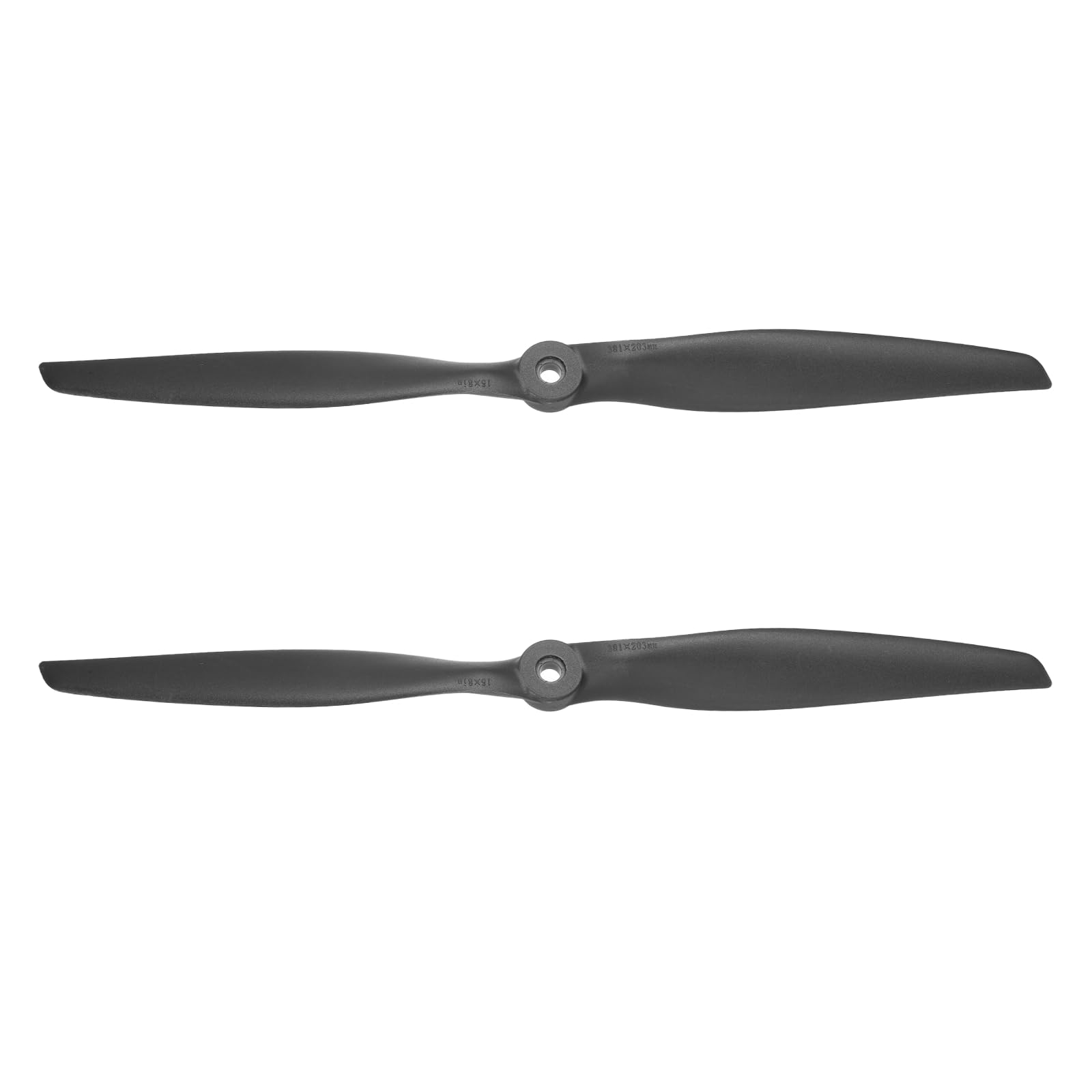 QUARKZMAN 2 Pcs Hélices RC De 15x8 Pulgadas Hélices De 2 Palas para Motores De Drones Ligeros Accesorios Especiales Negro