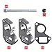 CNRAQR LS Water Pump Spacers kit Adapter Swap Kit Compatible with Camaro LQ4 LS1 5.3l LSX LQ9 LS6 L33 LS2 Engine Series