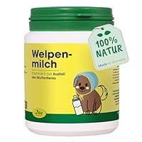 cdVet Naturprodukte Welpenmilch 90 g - Hund, Katze, Nager - Milchaustausch-Ergänzungsgfuttermittel - Ersatzmilch - Anteil an hochwertigem Kolostrum - stabil bleibende Verdauung - Abwehrkomponenten -