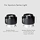 Bowens Mount Snoot Spotlight GOBO-Projektor – Kompatibel mit Aputure Amaran 60d, Amaran 100X/D, 200D/X, 150c/300c, 600x Pro, Godox SL60 usw. 5 Farbfilter, 31 Gobos