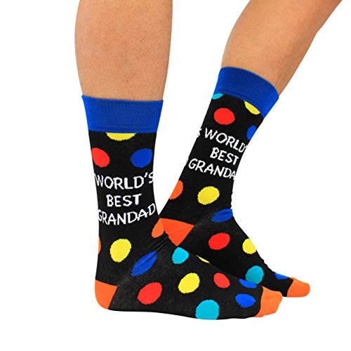 Cockney Spaniel Bester Opa der Welt Oddsocks Socken in 39-46 im Paar - Strumpf Cover