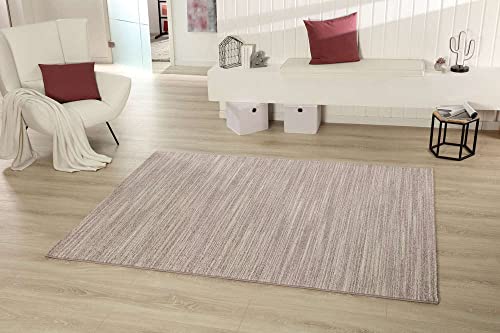 Sona-Lux Moderner Designer Teppich, gewebt 200 x 290 cm rosa Cover