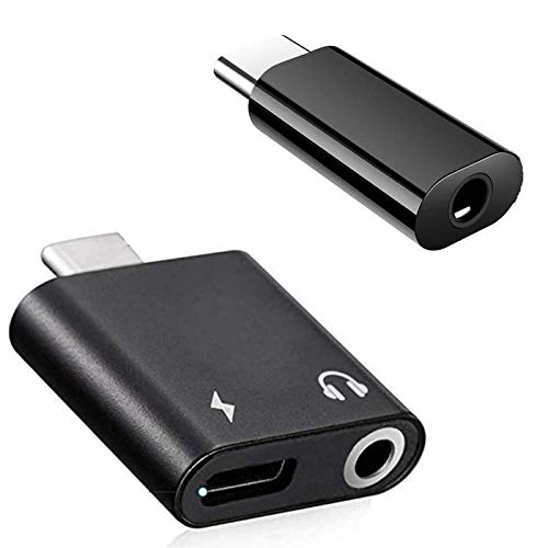 CROGIE Best 2 in 1 Mini Small Metal Connector, Grey Type C to 3.5mm Aux Headphone Splitter Adapter Jack with Type C to 3.5 mm Jack Audio Connector, Noise Cancelling Headphones Jack Converter (B08PBY23MN) Amazon Price History, Amazon Price Tracker