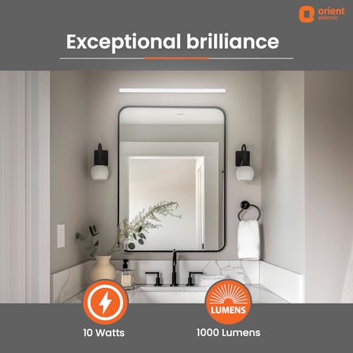 Image of Orient Electric 10W Grace Pro LED Batten | Up to 4 kV Surge Protection | 1000 lumens| LED Tubelight for Home| Sleek & Stylish Design| 6500K, Cool White| Pack of 1