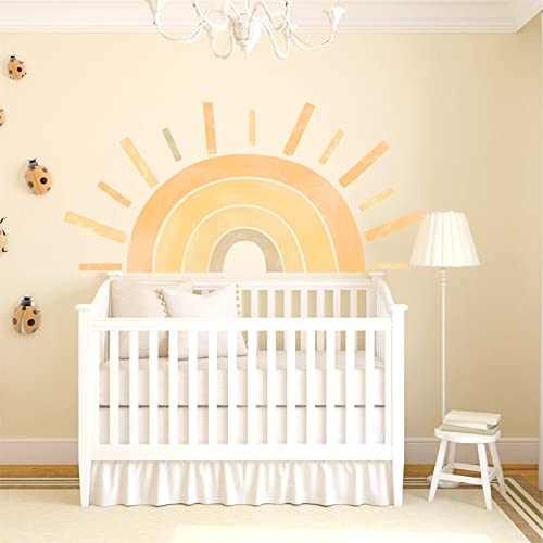 Vinilo Decorativo Sol Medio para Pared 35.4x15.7 in miniatura 5