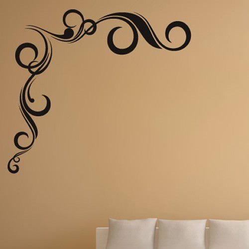 Buy KaaHego Twisted Vines Wall Sticker Corner Wall Decal Bedroom Living