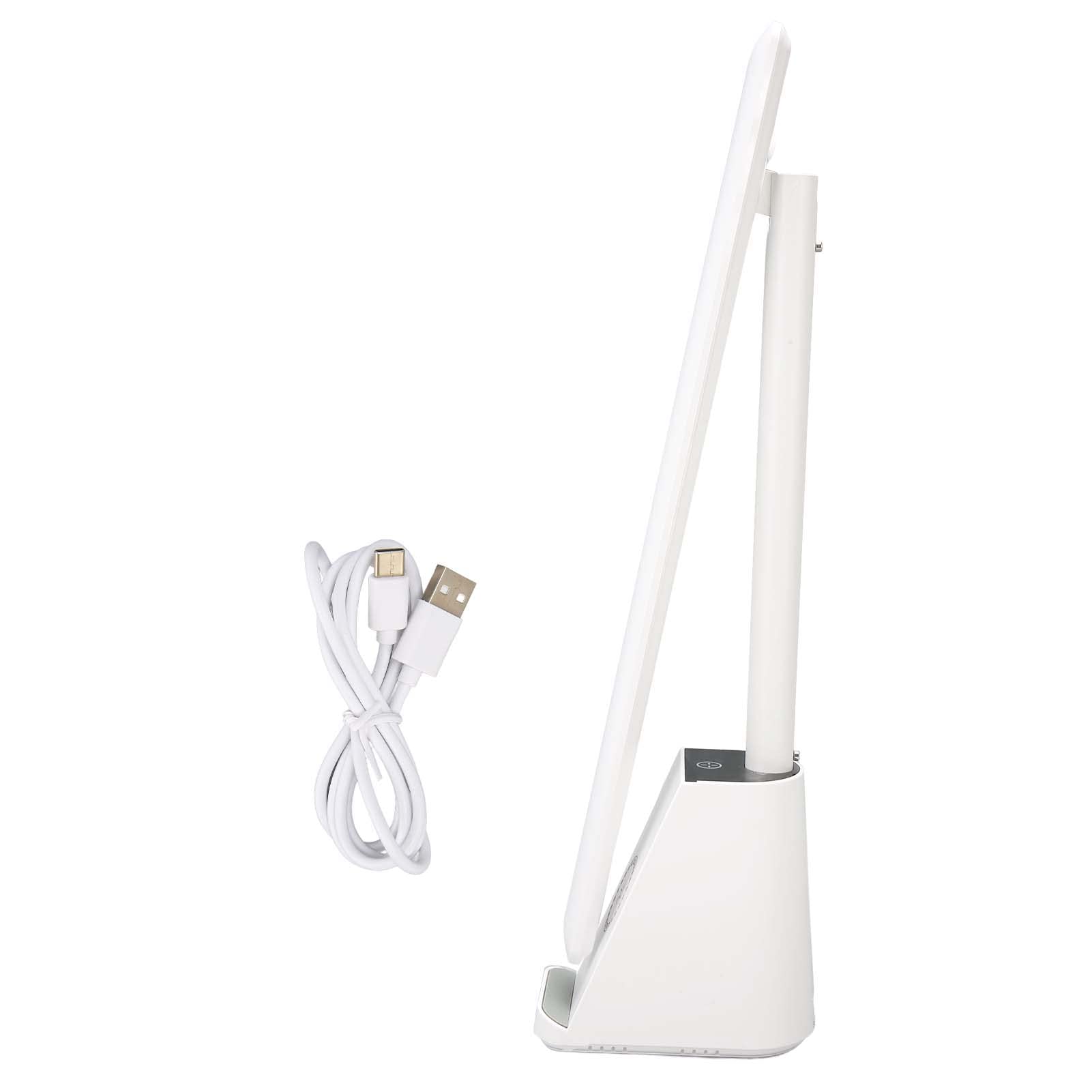 Cocoarm Lampada da Tavolo LED con Caricabatterie Wireless, Controllo Touch