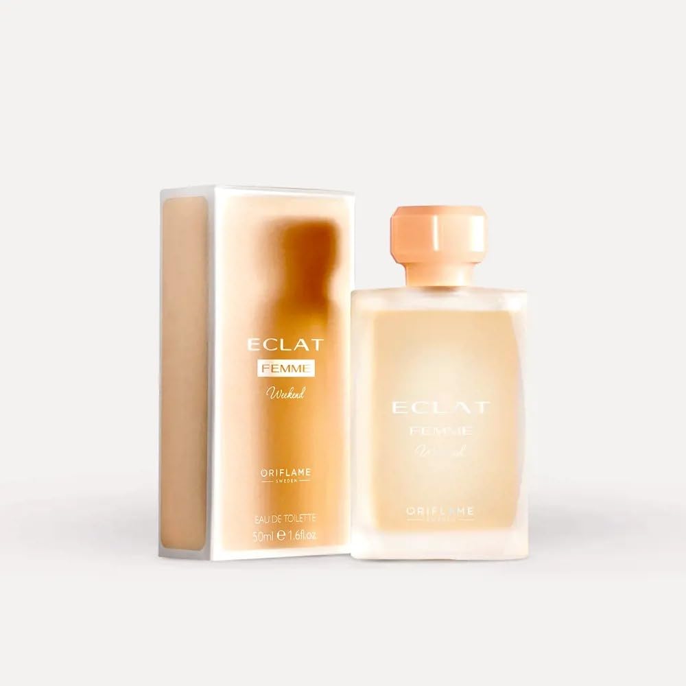 Oriflame Eclat Femme Weekend Eau de Toilette, 50ml, Peach and White Freesia Fragrance-image-7