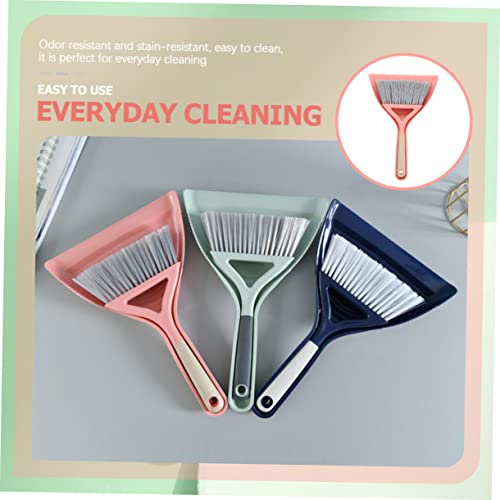 PACKOVE Besen Und Kehrschaufel Set Mini Kehrschaufel Mini Besen Für Hause Desktop Reinigung Mit Flexiblen Bürstenhaaren Material Und Aufhängeloch Für Einfache Lagerung – Bild 8