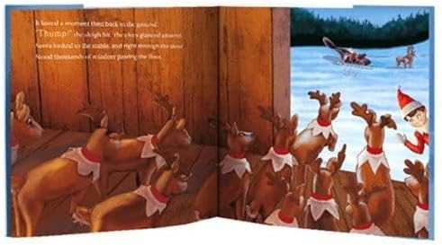 Elf on the Shelf Elf Pets A Reindeer Tradition Includes Beautifully Illustrated Storybook, Huggable Elf Pet Reindeer Stuffed Animal with Golden Heart Charm + Official Adoption Certificate