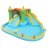 VEVOR Castillo Hinchable con Soplador 382 x 398 x 197 cm, para 3 a 4 Niños de 3 a 8 Años