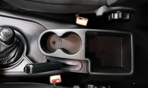 Schowek w podłokietniku samochodowym, do Chevroleta, do modelu NIVA, dwuwarstwowy, chowany, centralny, z popielniczką, uchwytem na kubek, akcesoriami USB, poręczą