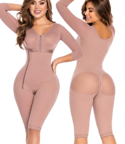 Image of FAJAS DISENOS D'PRADA DELIE Faja Colombiana 008 High Compression Tummy Control Shapewear Lipo Compression Garment
