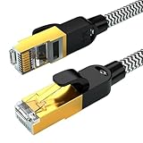 LAN-Netzwerk-Patchkabel - Gigabit-Datenübertragung, 6,1 mm Ethernet-Anschlussdraht, stabile Internetverbindung, abgeschirmter Signalschutz mit Router-Konnektivität | Zubehör für