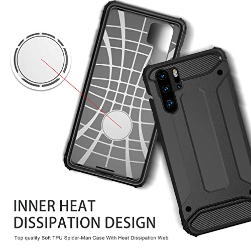 Dftcvbn Phone Case For Huawei P20 Pro Case, Clt-L09 Clt-L29 Case, Dual Layer Protective Slim Hybrid Cell Phone Cover Shockproof Cases For Huawei P20 Pro Black #TOP5