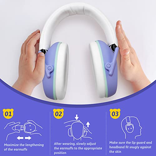 Takumo Noise Cancelling Headphones For Kids, Toddlers With Autism Ear Protection Earmuffs, 25Db Noise Reduction For Hearing Sleeping Shooting #TOP3