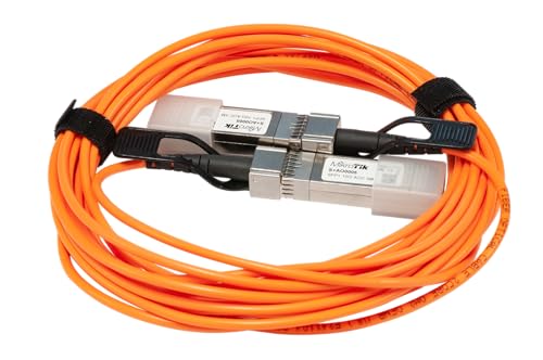 MikroTik S+AO0005 Glasfaserkabel 5 m SFP+ Orange – Glasfaserkabel (5 m, SFP+, SFP+, Stecker/Stecker, Orange)