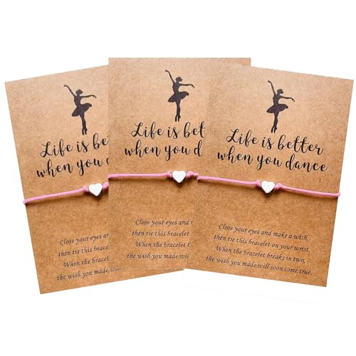 Image of Lemua Dance Bracelet Gifts Ballet Bracelet Jewelry for Granddaughter Daughter Niece