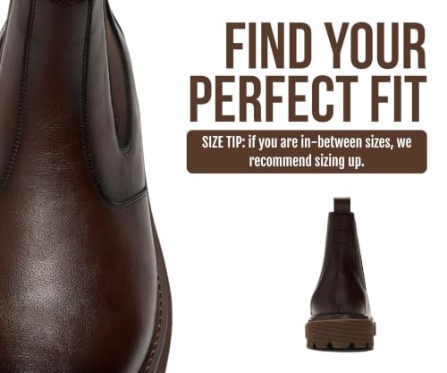 PROJECT CLOUD Mens Boots 100% Genuine Leather Chelsea Boots Men Shoes - Image 6