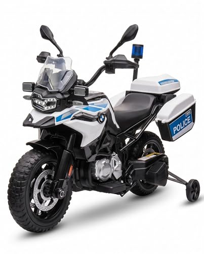 Garvee 12V Licensed BMW Police Motorcycle, Electric Kids...