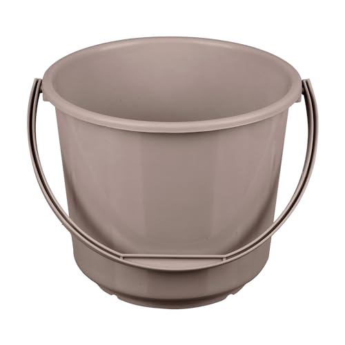 Image of Urbane Home Bucket | Plastic Bucket for Mopping | Bucket for Cleaning | Storage Container Bucket | Water Storage Bucket | Bathroom Bucket | Plain Bucket | 5 LTR | Pack of 3 | Multi