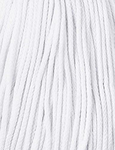 Corde macramé tressée junior 3mm Bobbiny white 100m pour vos créations