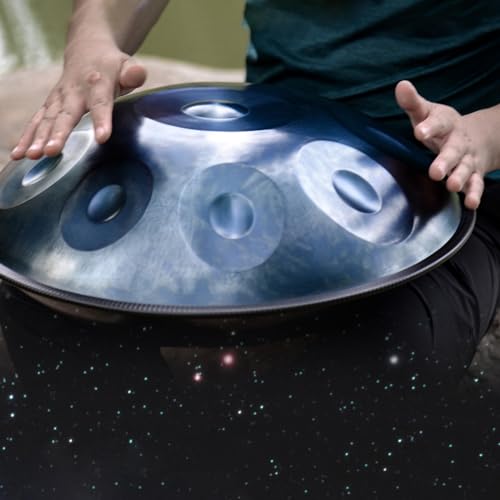 Steel Drum Handpan 22 pulgadas 9 tonos Azul miniatura 3