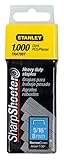 Stanley Tra705T 5/16 Inch Heavy Duty Staples, Pack of 1000(Pack of 1000)