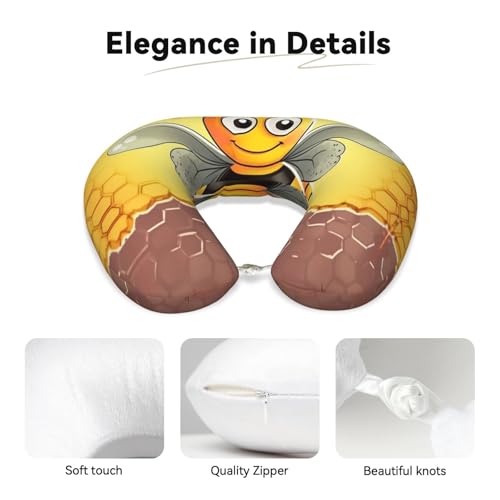 Almohada Memory Foam para Cuello Viajes Tamaño Único miniatura 3