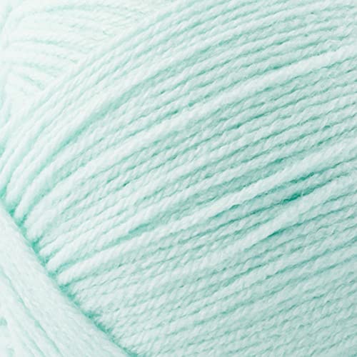 Image of Lion Brand Yarn, Pound of Love Crochet Yarn, Pastel Green, Green, 2 Pack | Large Skein Everyday Basic 100% Acrylic Worsted Weight Knit Fiber for Baby Blankets, Classic Afghans, Sweaters, Scarf Sets